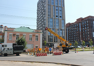 В центральной части г.Пензы провели работы по переврезке газопровода среднего давления